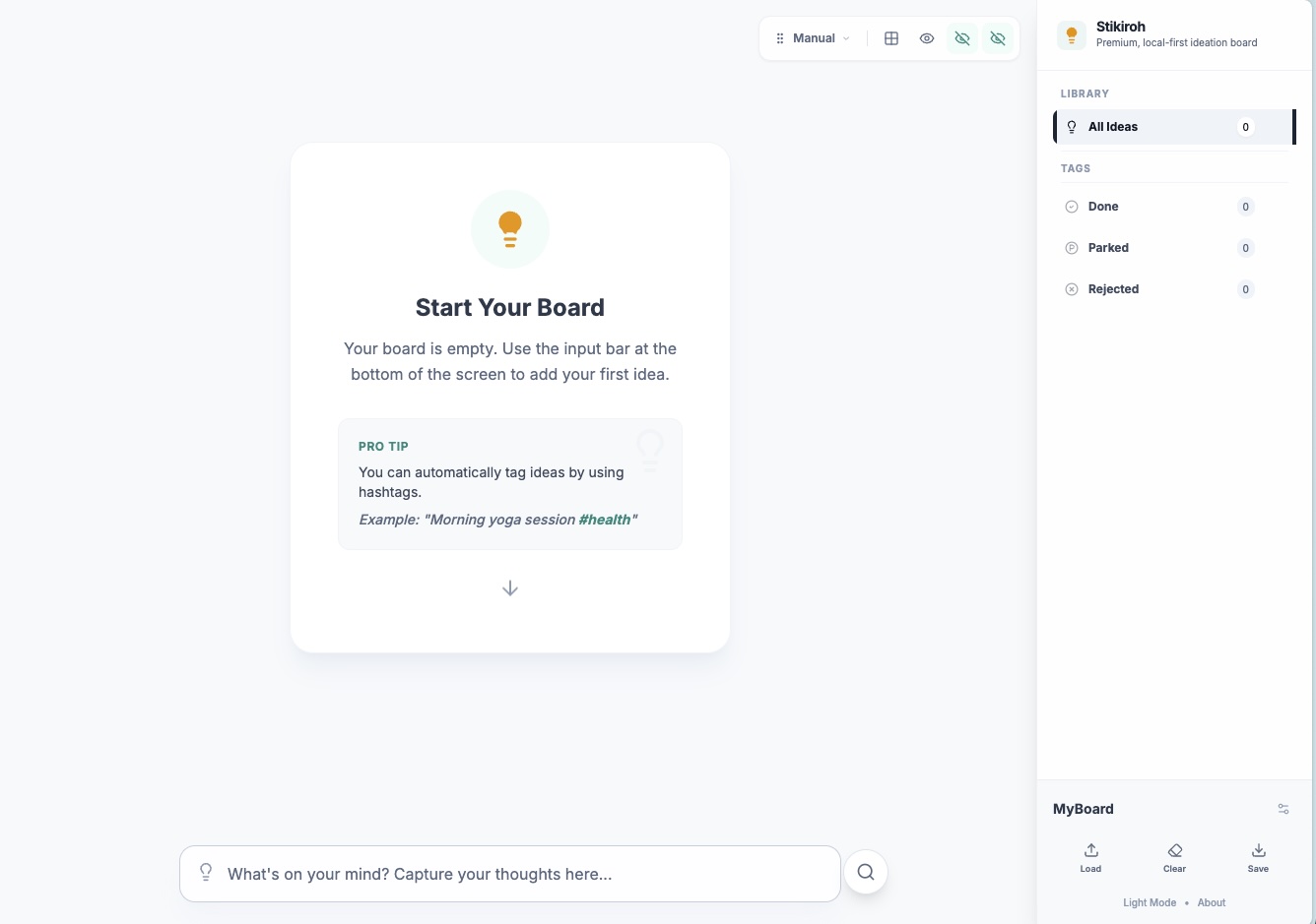 Stikiroh Board Preview